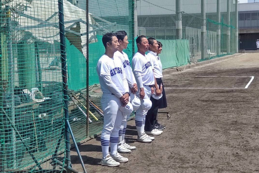 県立岐阜商業との定期戦復活開催