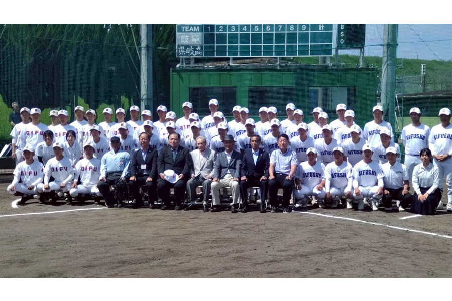 県立岐阜商業との定期戦復活開催
