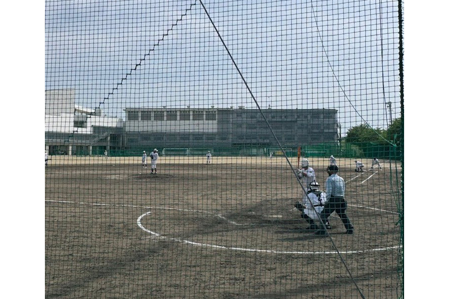 県立岐阜商業との定期戦復活開催