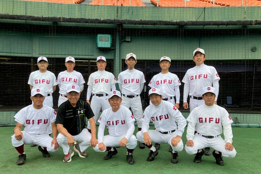岐阜県高校野球OB大会の参加(岐阜県野球協議会主催)