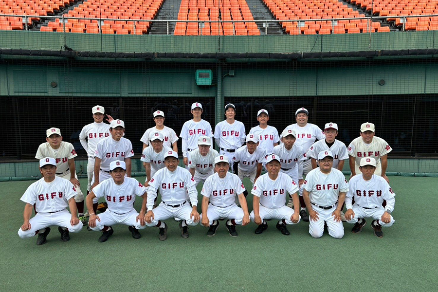 岐阜県高校野球OB大会の参加