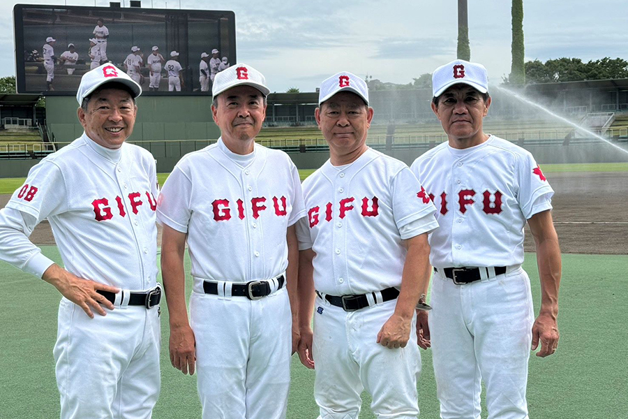 岐阜県高校野球OB大会の参加