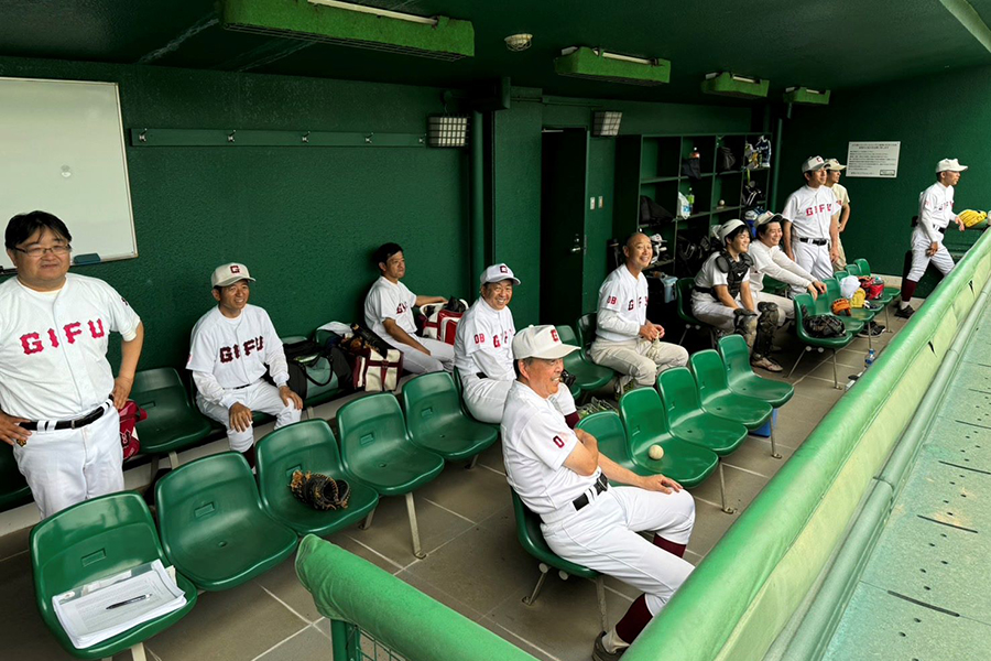 岐阜県高校野球OB大会の参加