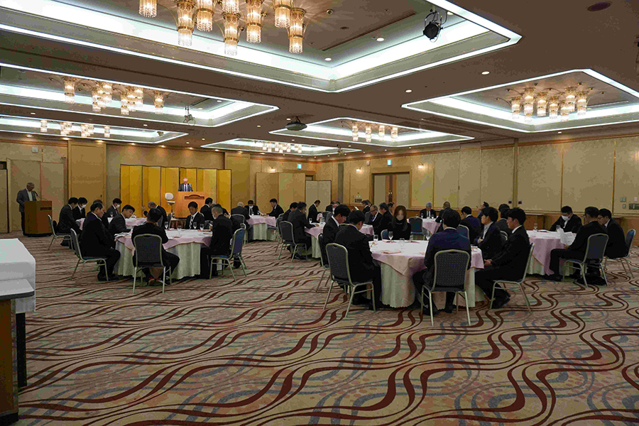 令和7年。OB会総会及び新年親睦会。総会全景