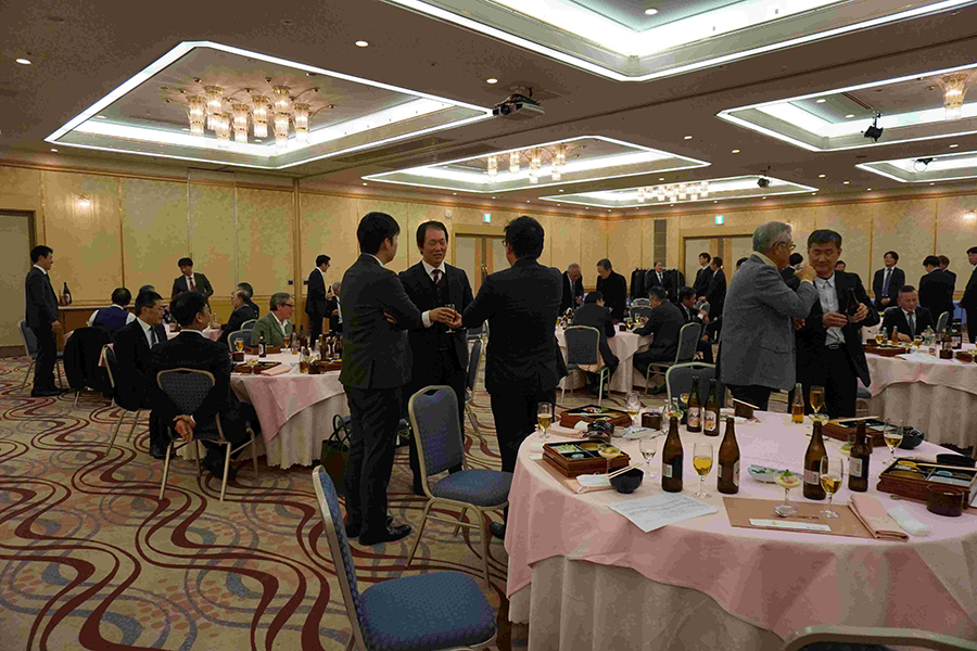 令和7年。OB会総会及び新年親睦会。総会全景